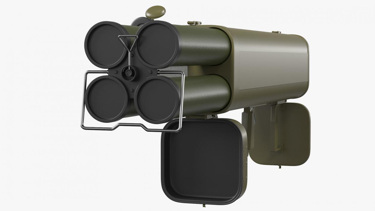 3D Incendiary Rocket Launcher M202A1 FLASH Set model