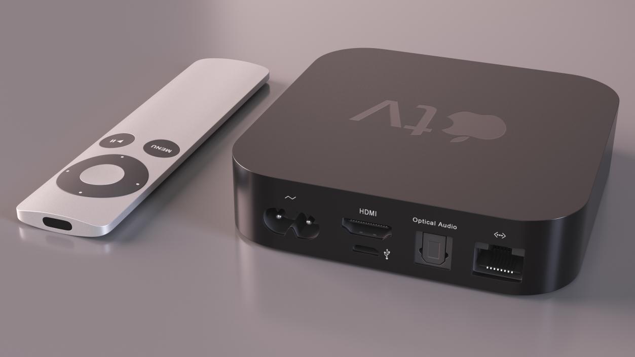 3D Apple TV 4K