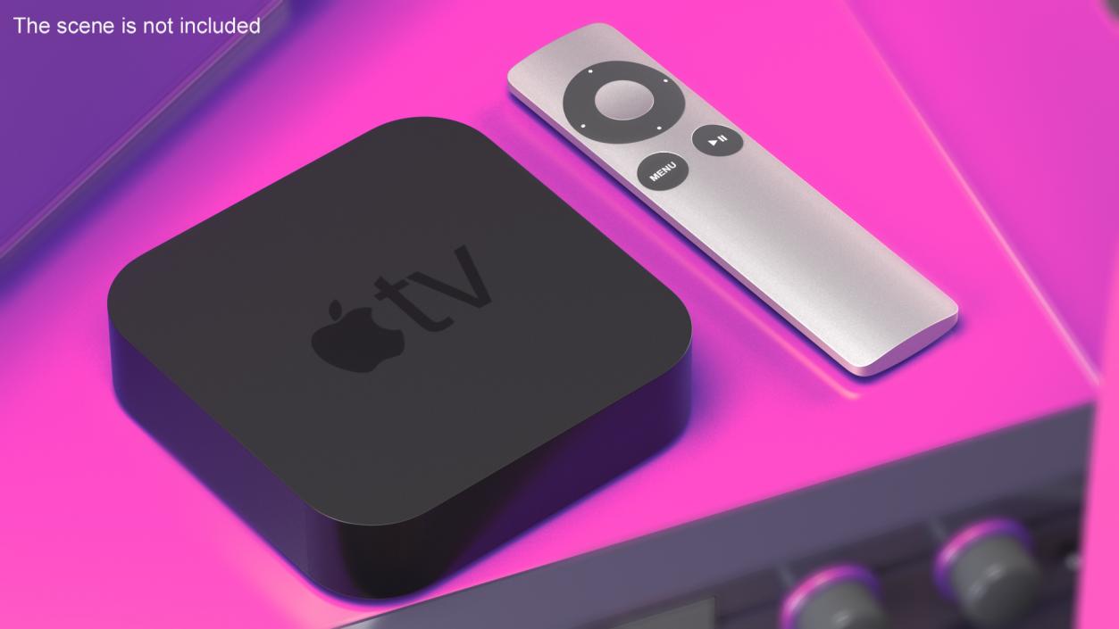 3D Apple TV 4K