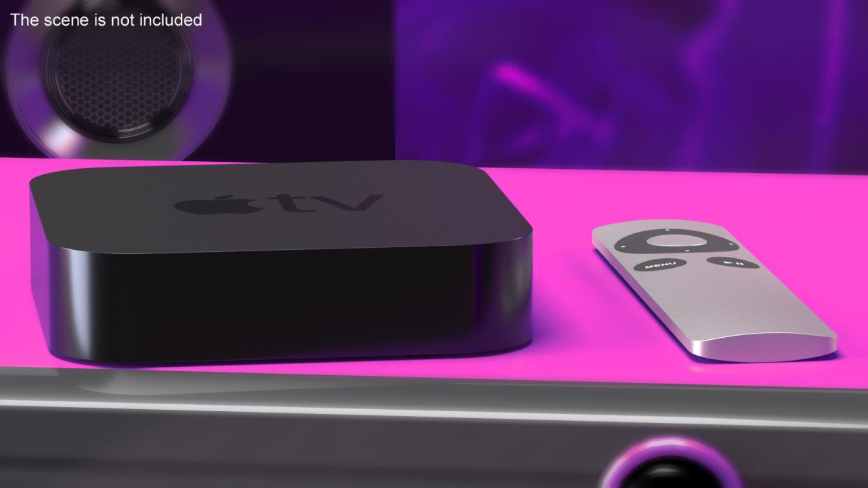 3D Apple TV 4K