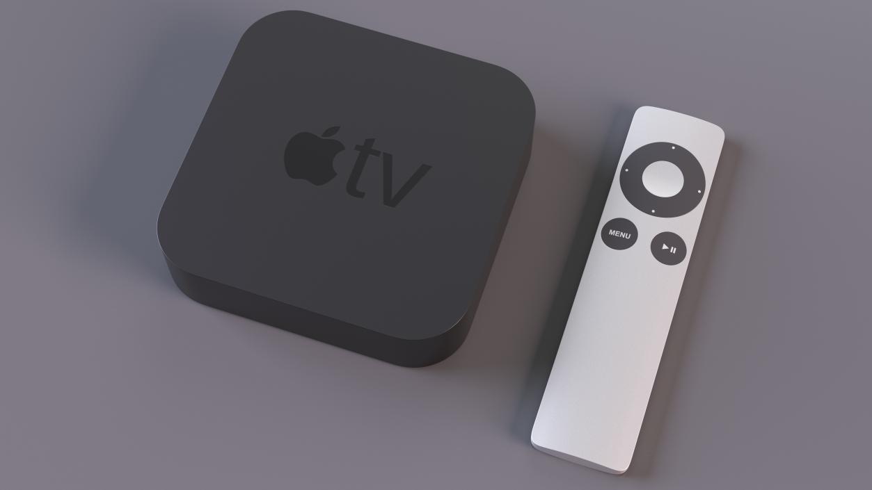 3D Apple TV 4K