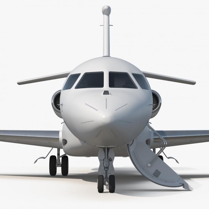 Business Jet Dassault Falcon 7X Generic 3D model