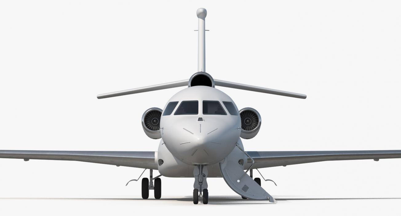 Business Jet Dassault Falcon 7X Generic 3D model