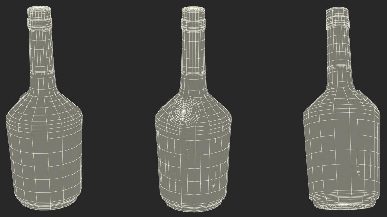 3D Hennessy VS Cognac model