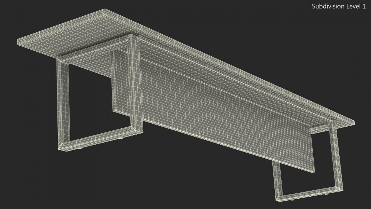 3D model Classroom Table