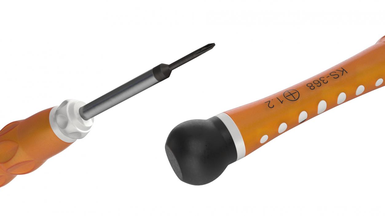 3D Cellphone Repair Screwdrivers Set model