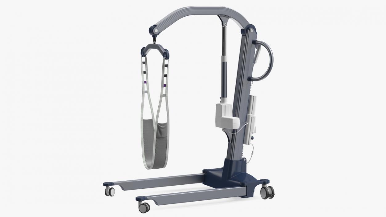 3D Patient Lift with Leg Holder model