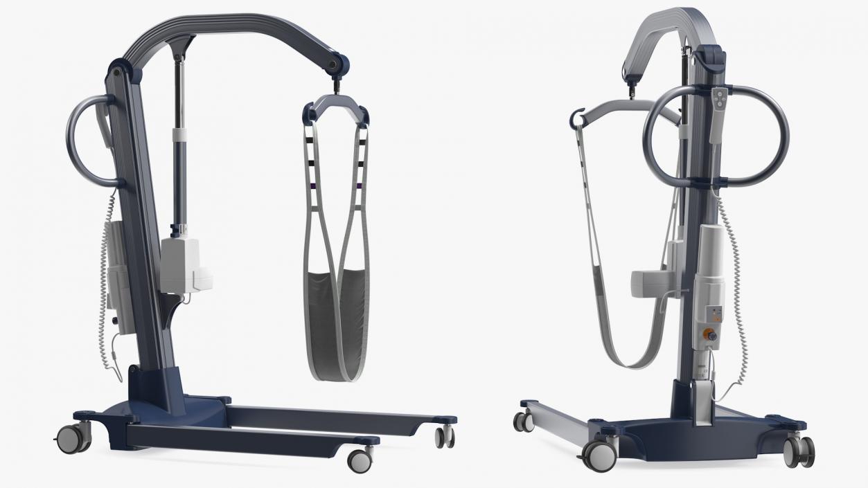 3D Patient Lift with Leg Holder model