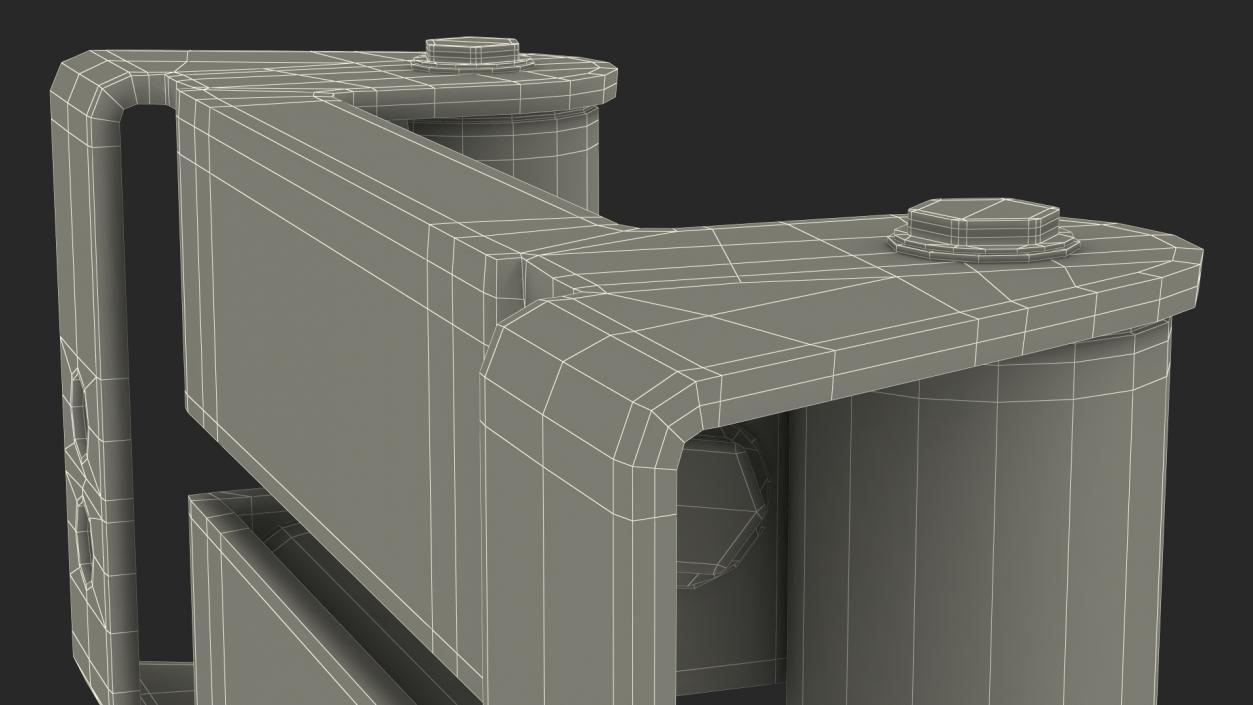 3D model Roller Fairlead