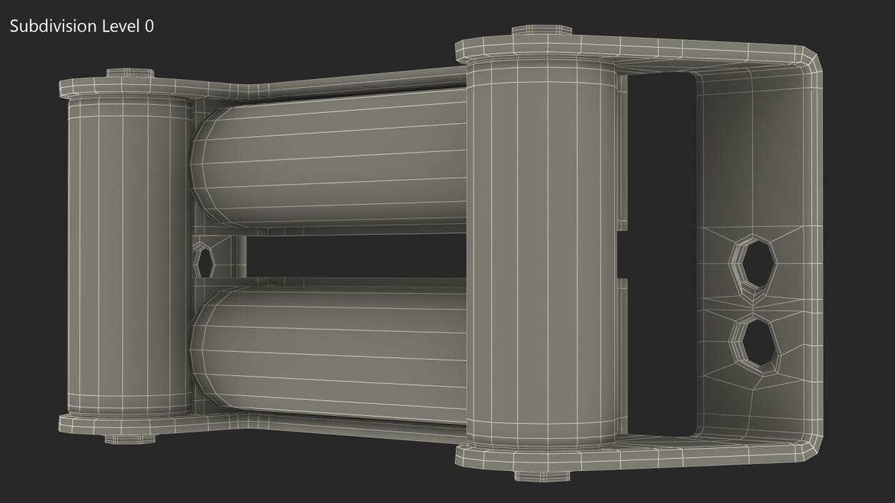 3D model Roller Fairlead