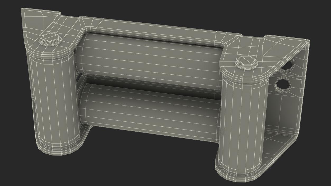 3D model Roller Fairlead