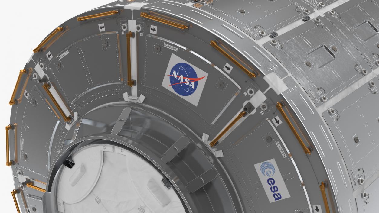 3D model ISS Module Harmony Node 2