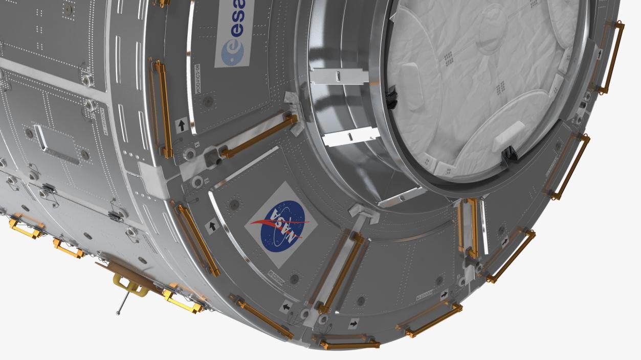 3D model ISS Module Harmony Node 2