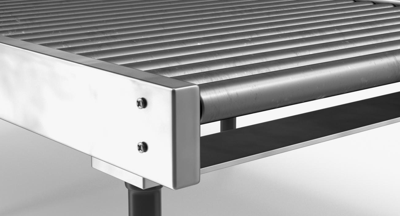 3D model Roller Conveyor