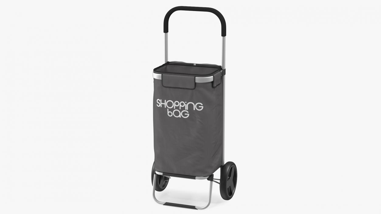 Shopping Trolley Bag with Wheels 3D