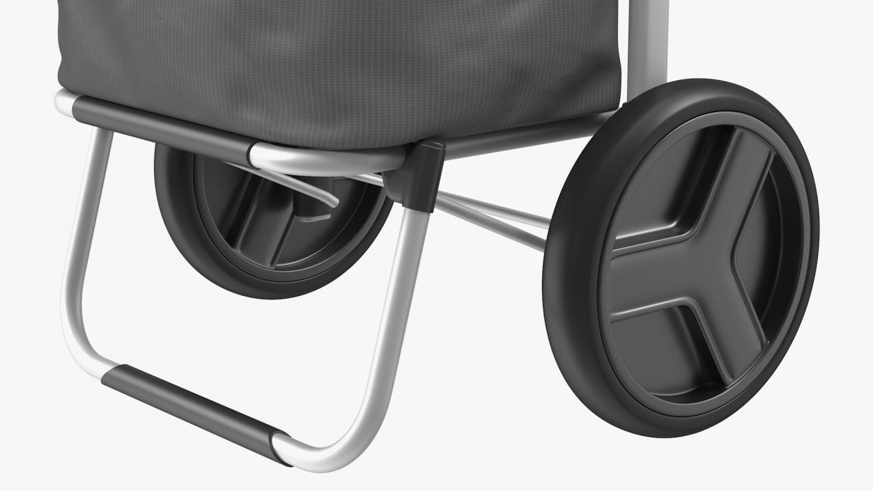 Shopping Trolley Bag with Wheels 3D