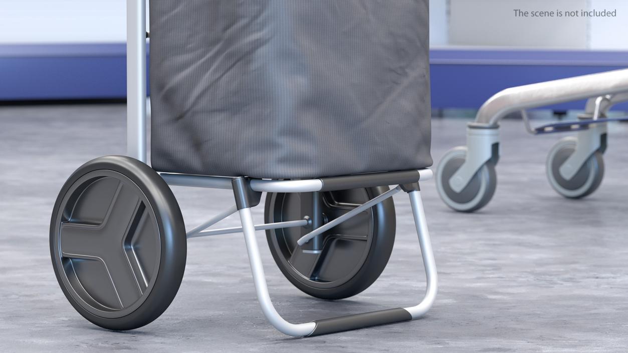 Shopping Trolley Bag with Wheels 3D