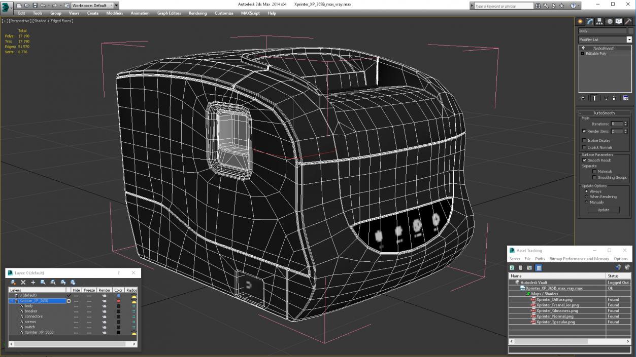 3D Xprinter XP-365B