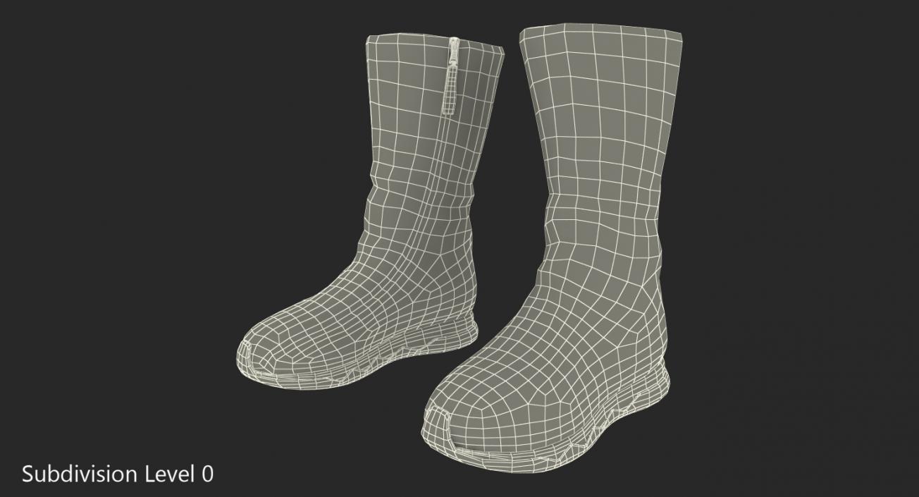 Boeing Spacesuit Boots 3D