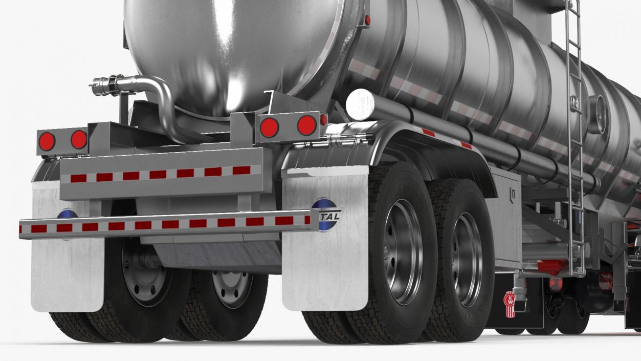 3D Kenworth W900 Tanker Truck