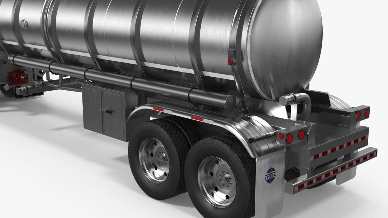 3D Kenworth W900 Tanker Truck