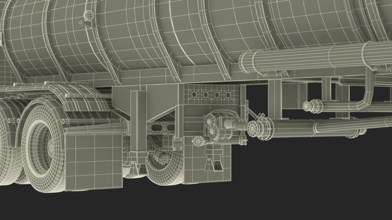 3D Kenworth W900 Tanker Truck