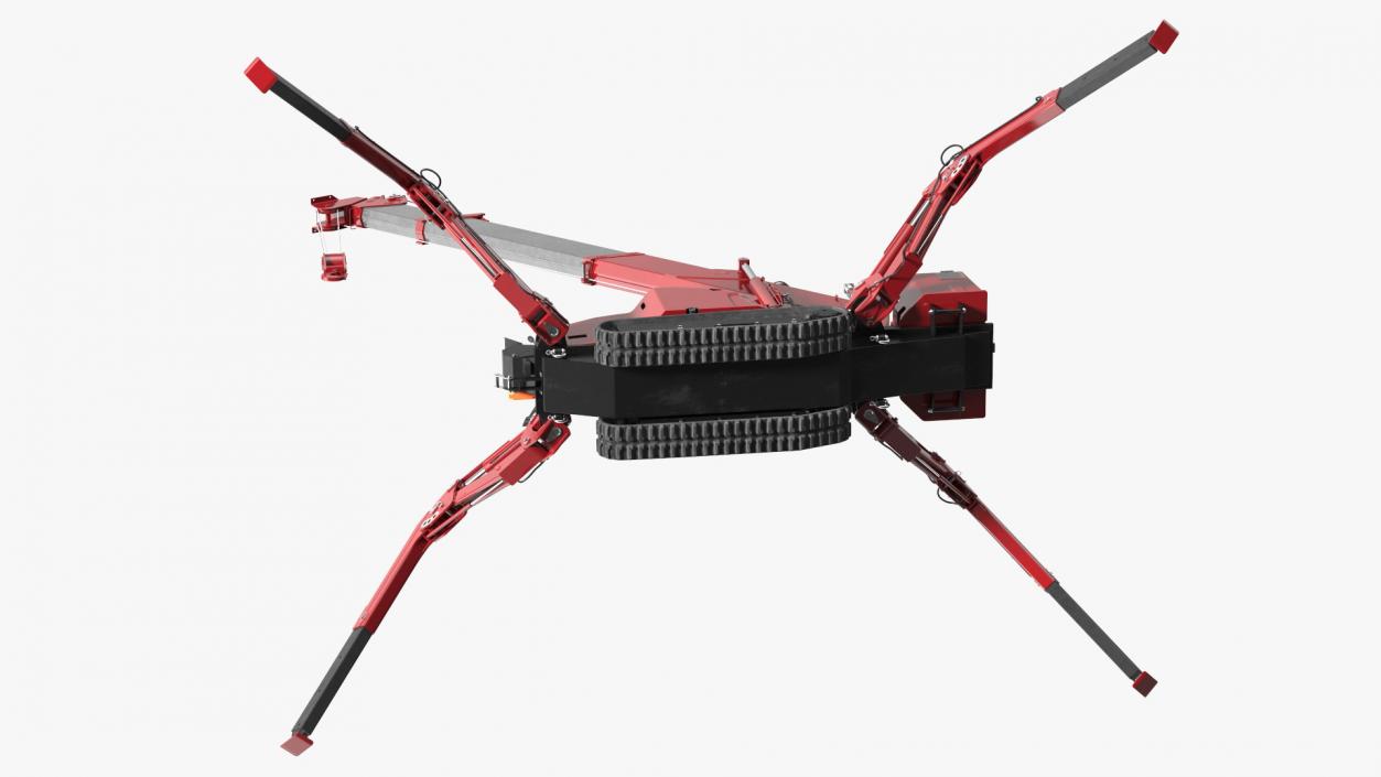 3D model Spider Mini Crane Unfolded Position