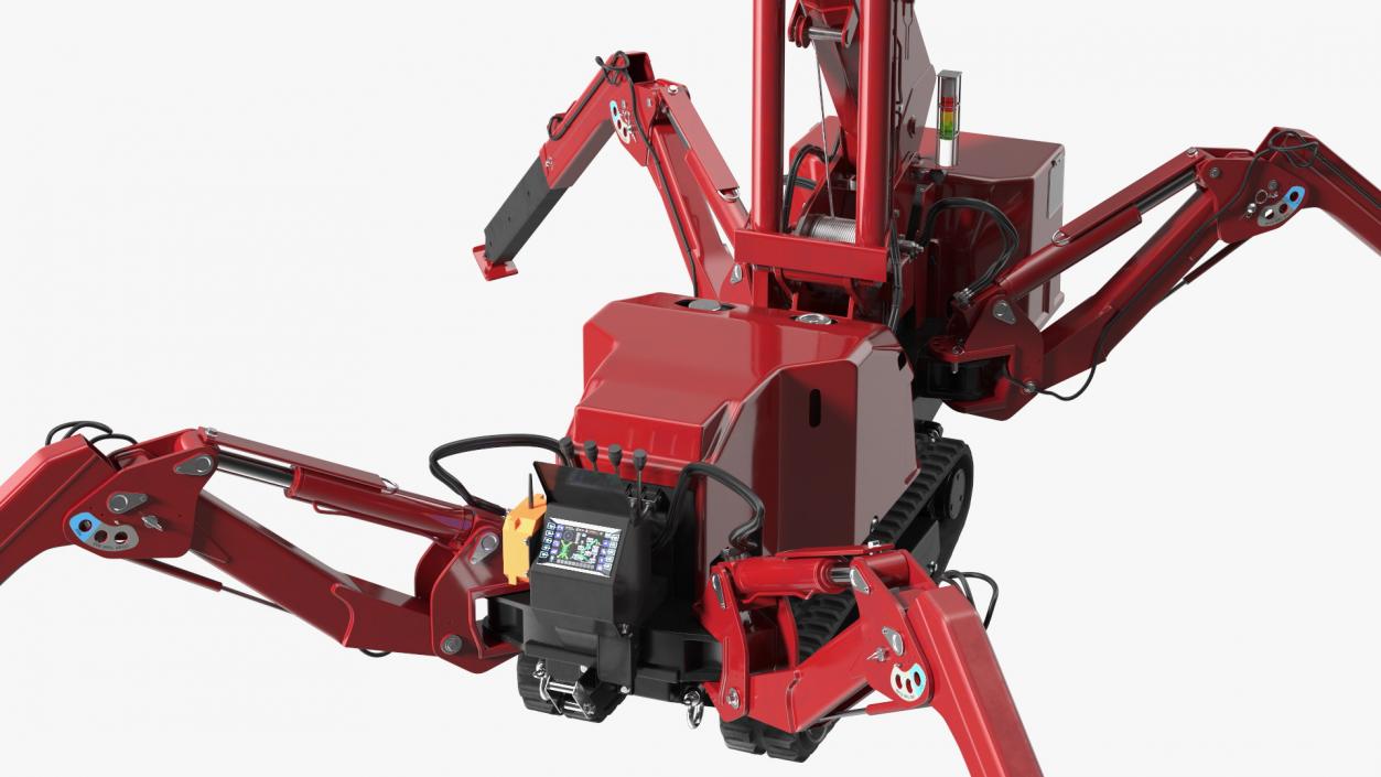 3D model Spider Mini Crane Unfolded Position