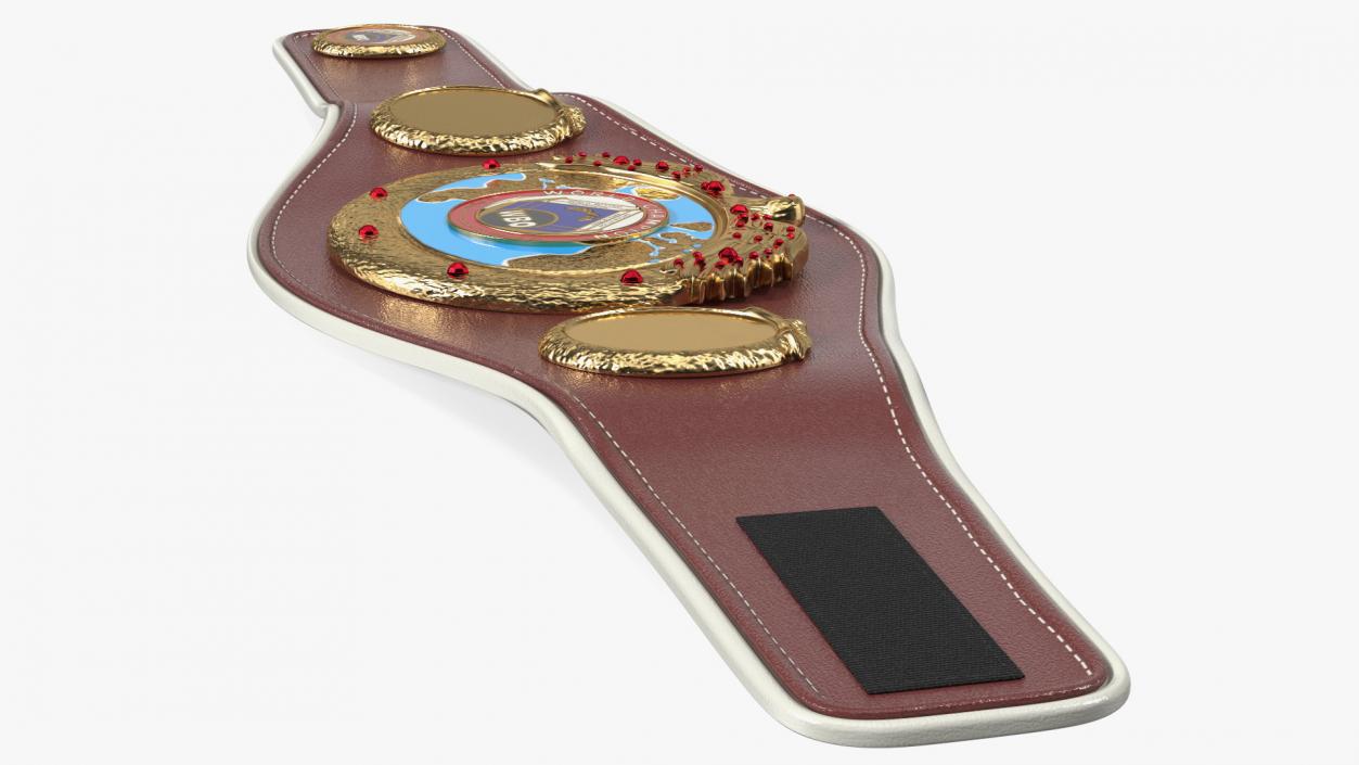 3D Boxing WBO Title Belt