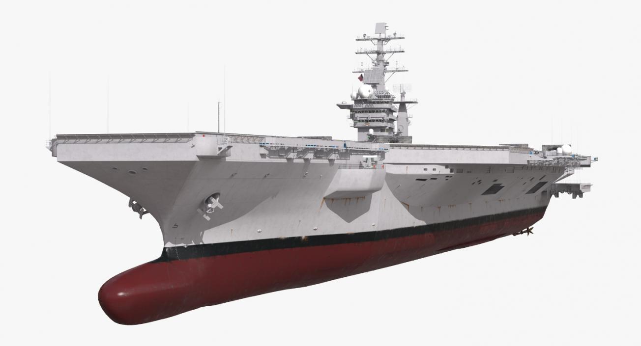 3D model USS Dwight D Eisenhower CVN 69