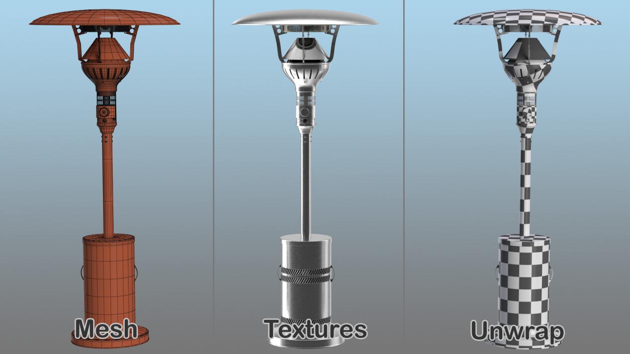 3D evenGLO Portable Propane Gas Patio Heater