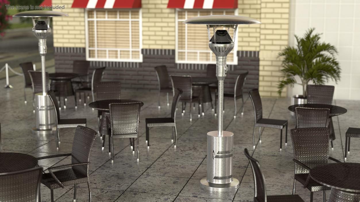 3D evenGLO Portable Propane Gas Patio Heater