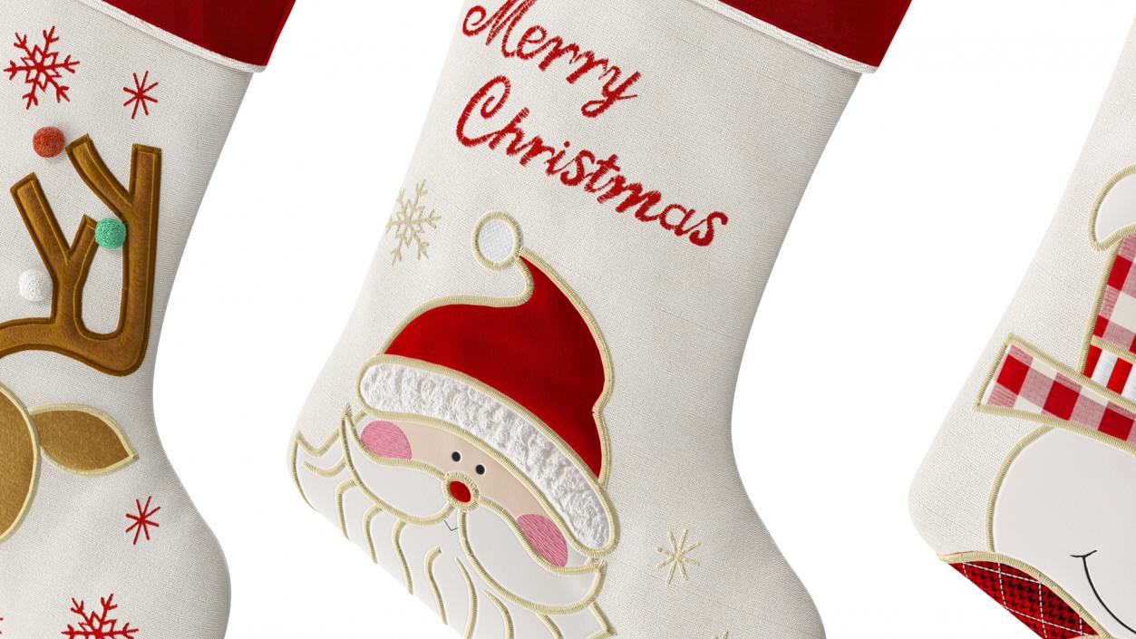 3D model Christmas Stockings Decoration