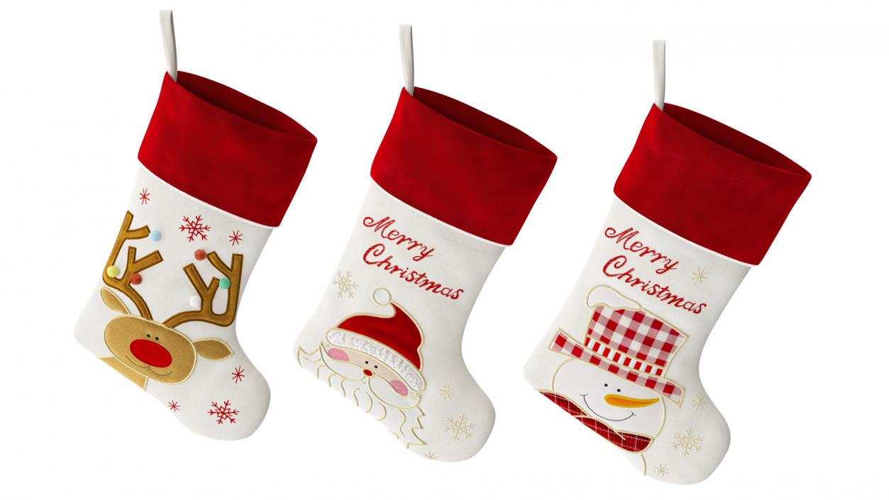 3D model Christmas Stockings Decoration