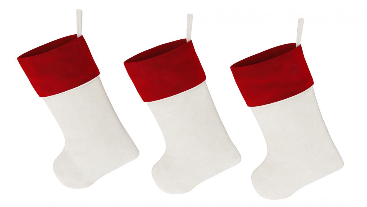 3D model Christmas Stockings Decoration