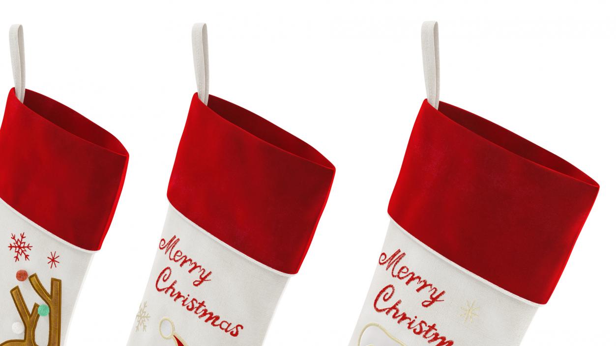 3D model Christmas Stockings Decoration