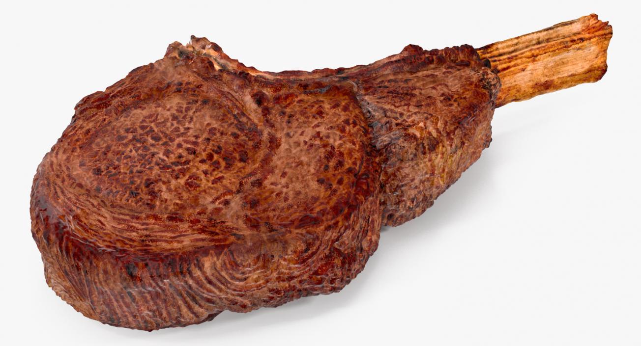 Tomahawk Rib Eye Steak 3D