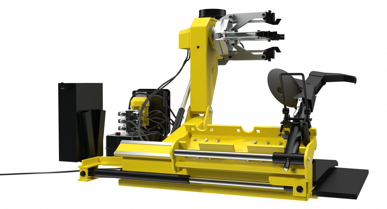 Truck Tyre Changing Machine 3D