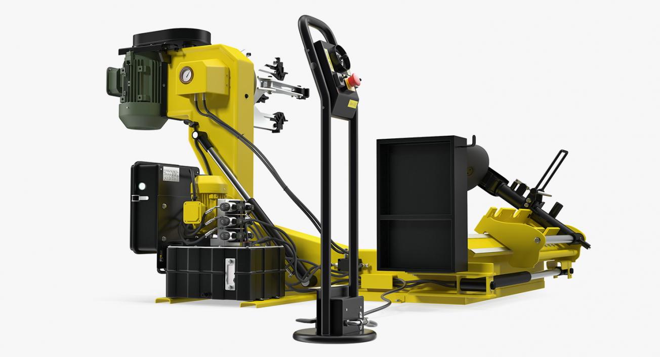 Truck Tyre Changing Machine 3D