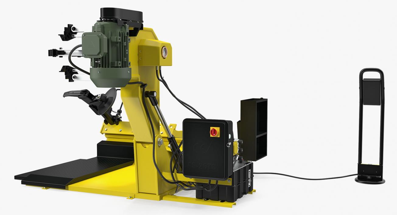 Truck Tyre Changing Machine 3D