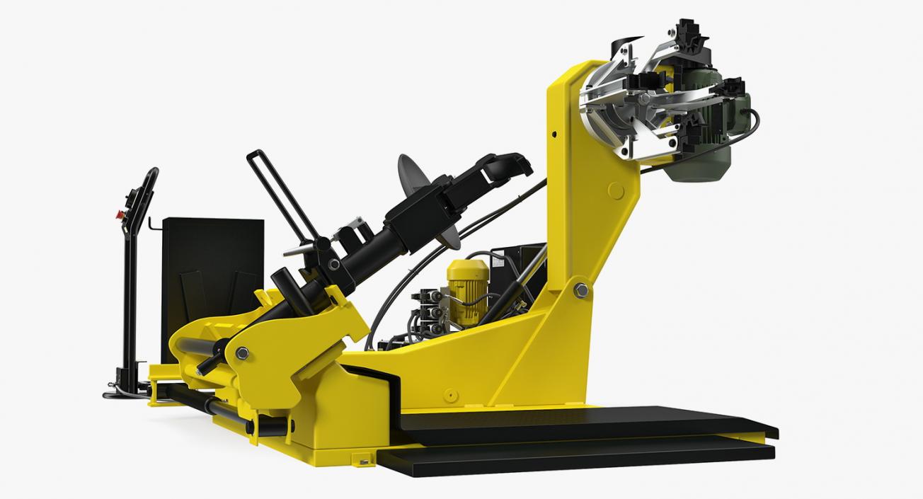 Truck Tyre Changing Machine 3D