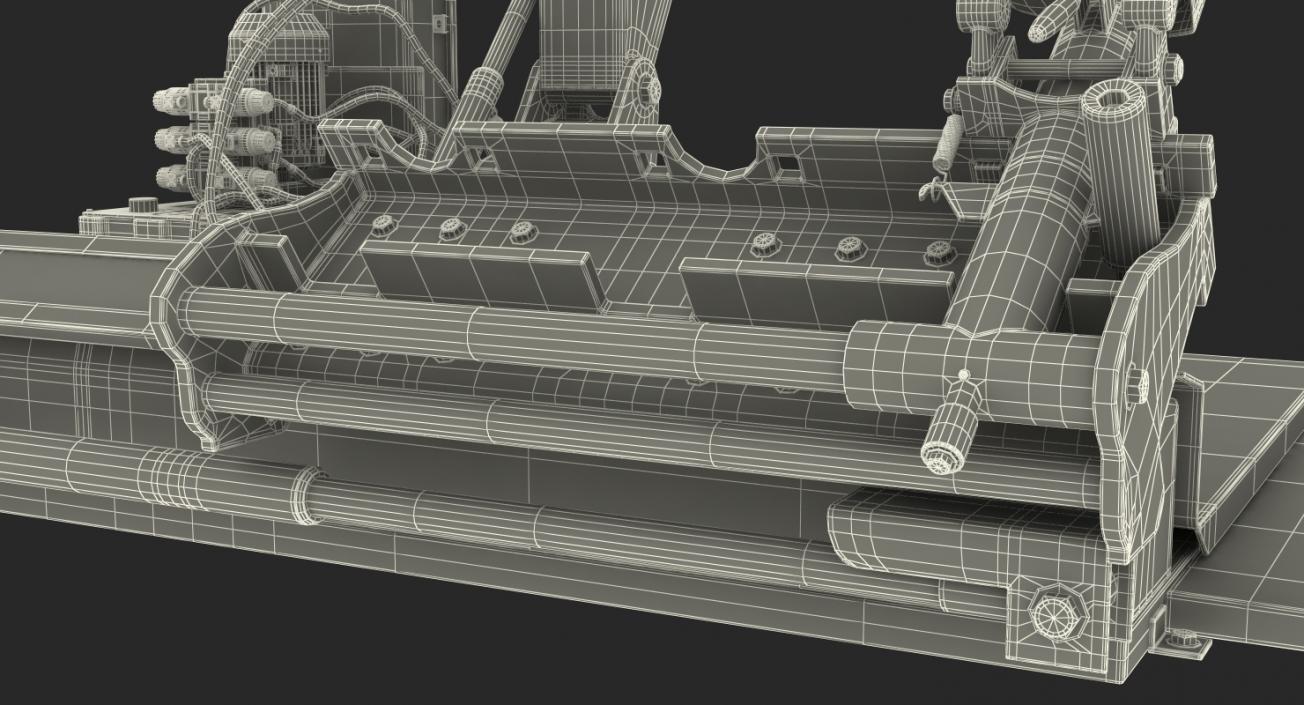 Truck Tyre Changing Machine 3D