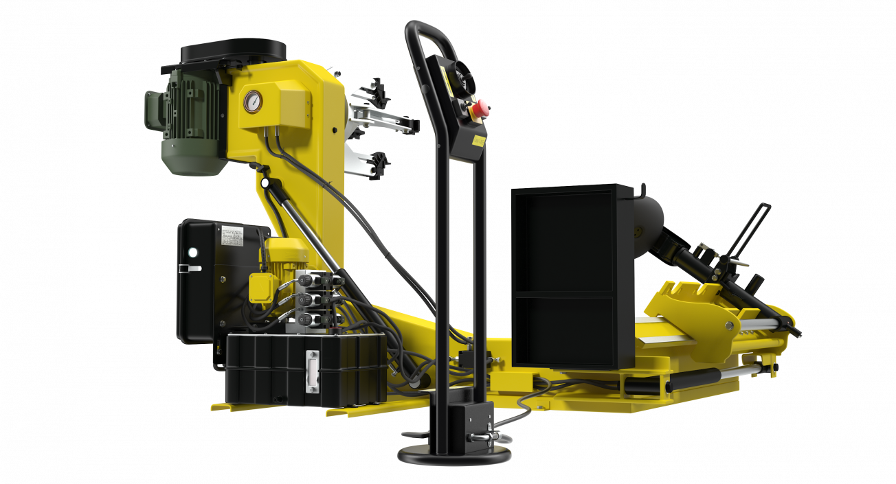 Truck Tyre Changing Machine 3D