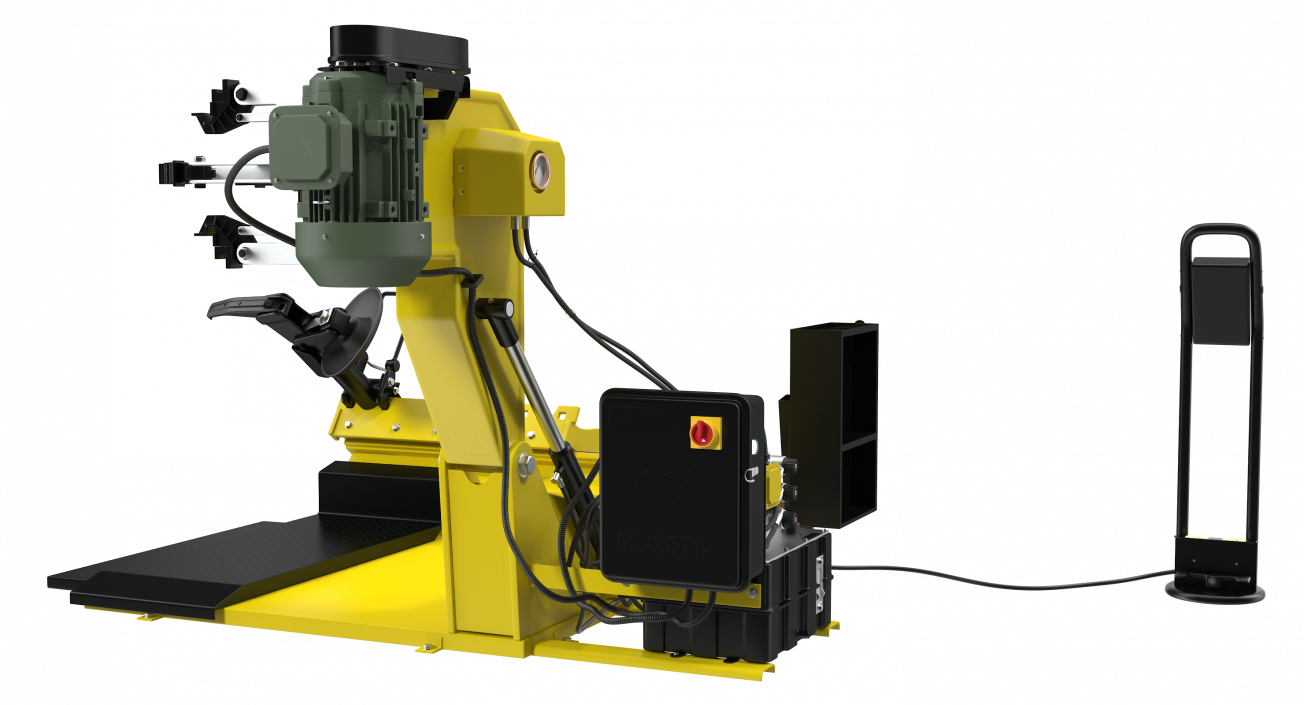 Truck Tyre Changing Machine 3D