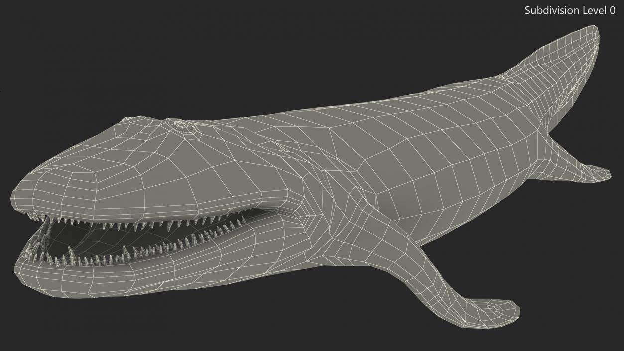 3D Tiktaalik Rigged