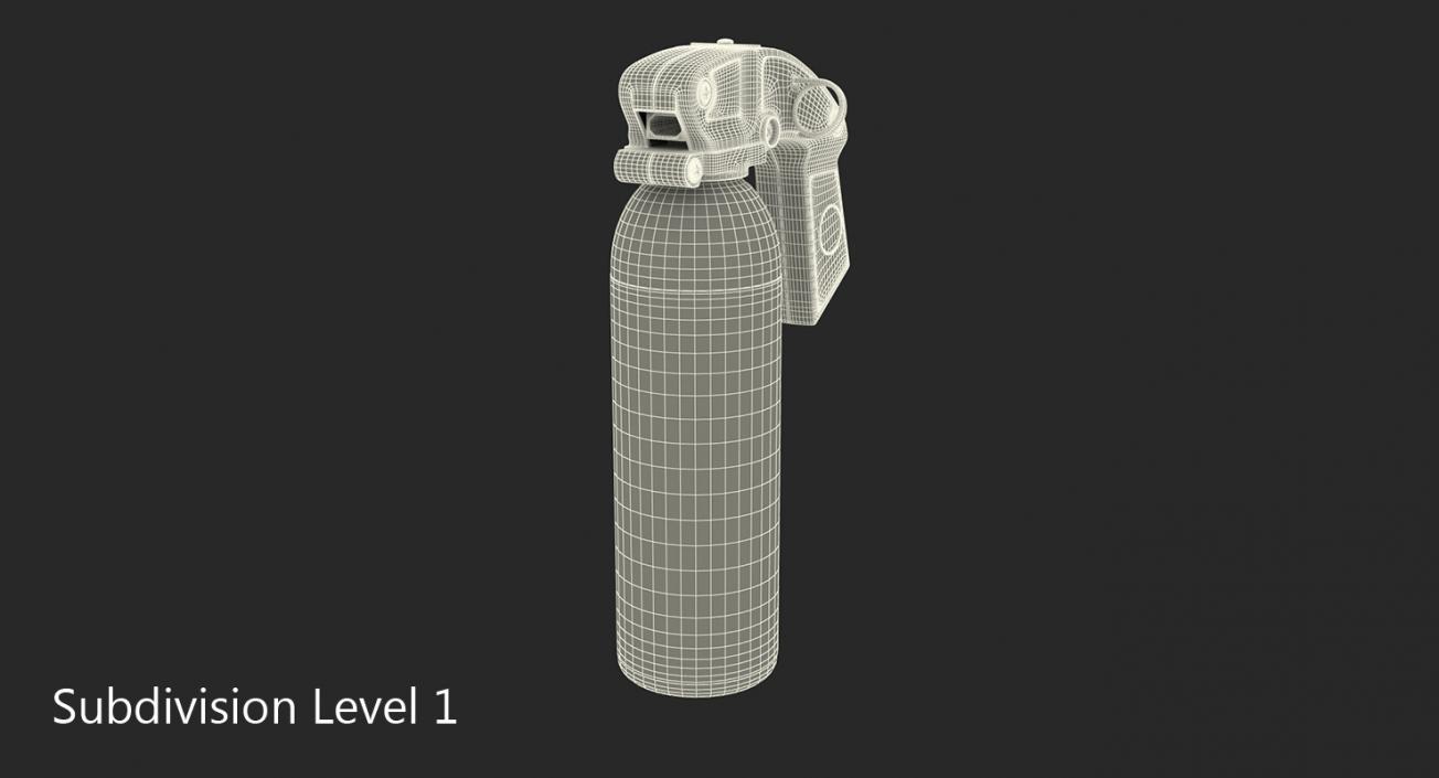 Police Pepper Spray 3D model