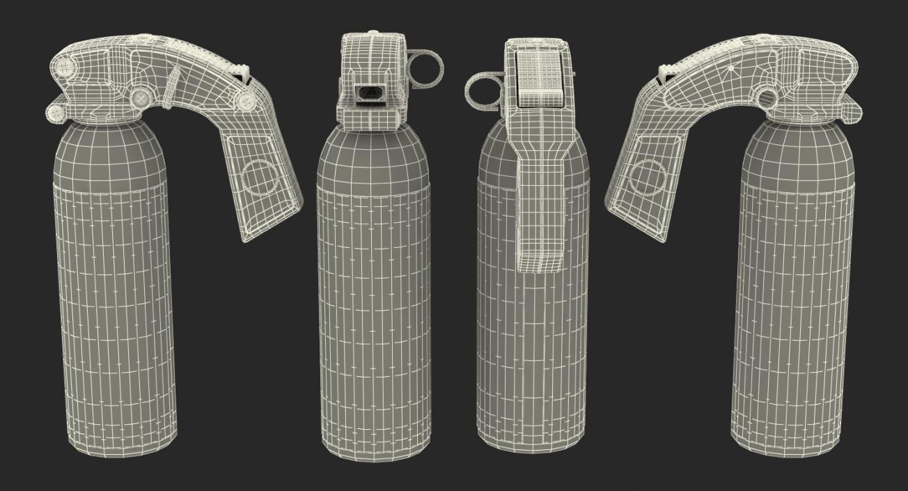 Police Pepper Spray 3D model