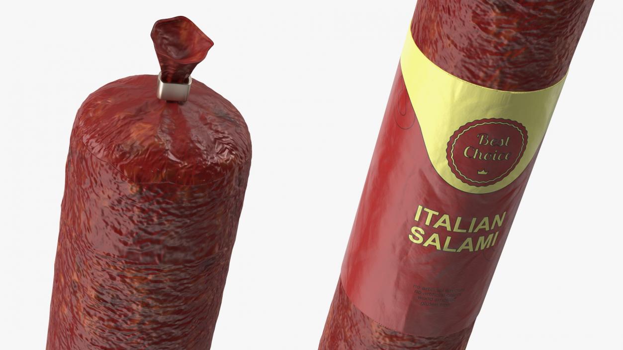 3D model Italian Salami Stick