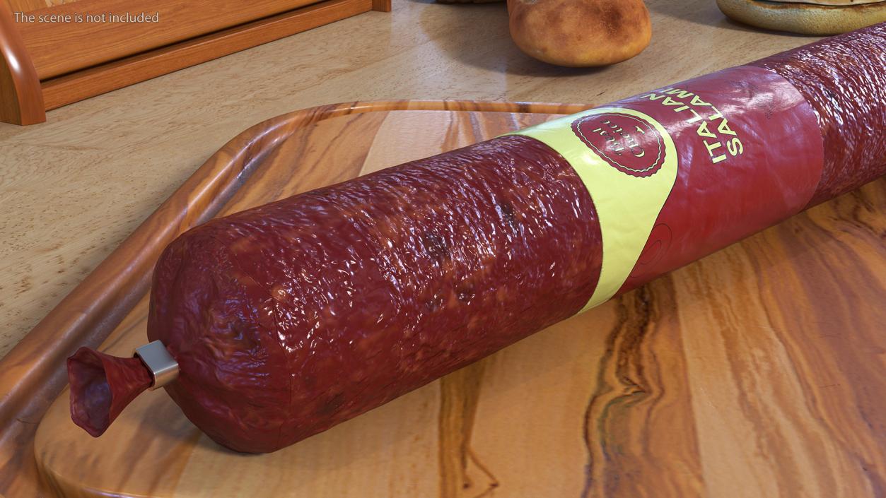 3D model Italian Salami Stick