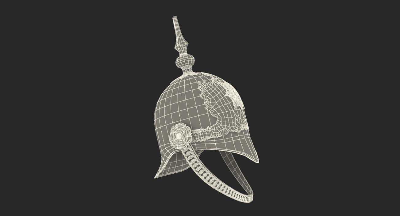 3D British Life Guard Cavalry Helmet model